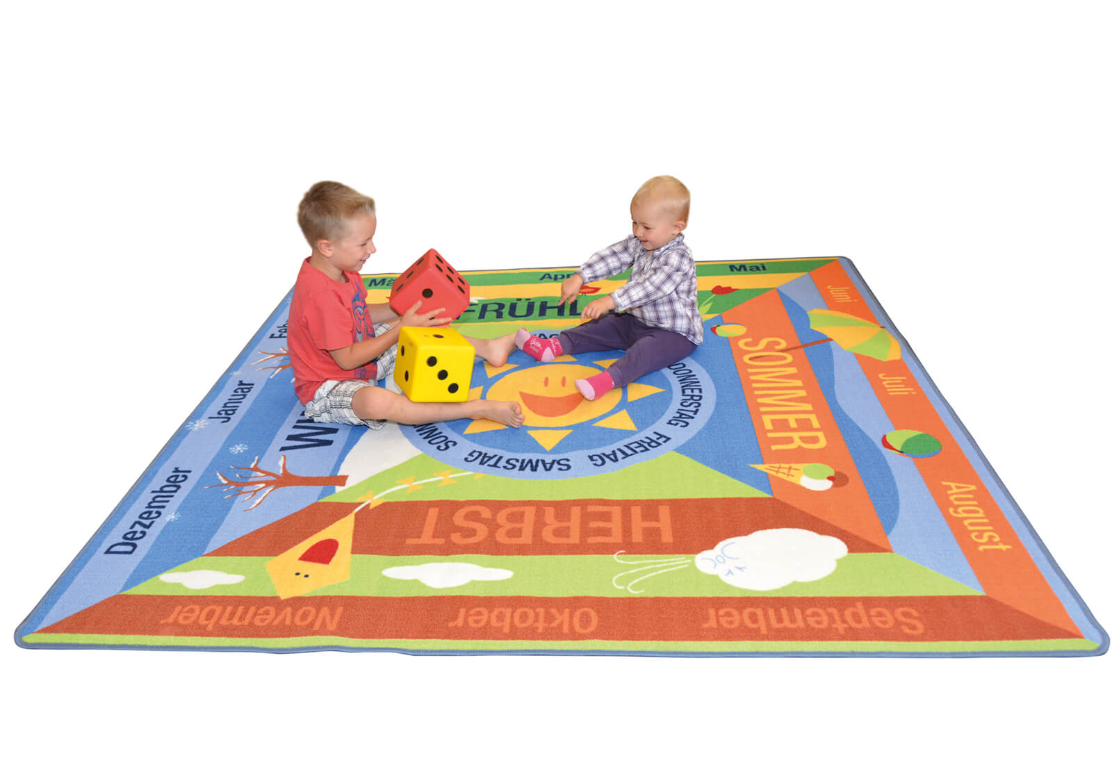 Spielteppich "Jahreszeiten"