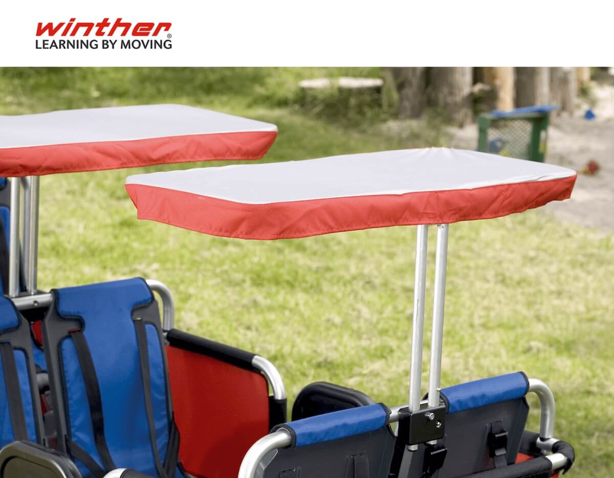 Sonnenschutz für WINTHER Turtle Kinderbus