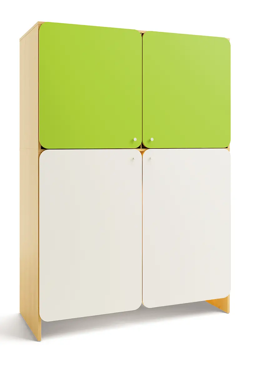 Schrank-fuer-Kita-Stapelliegen-Bettweasche