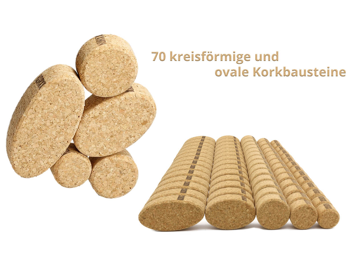 Baukloetze-aus-Kork-haidig Korkbausteine-Haidig