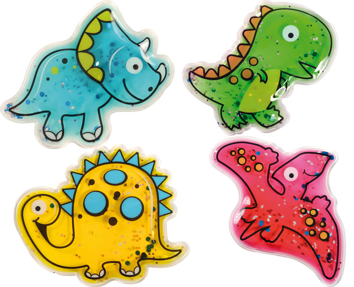 Flüssigkeitsformen-Dinos-4er-Set
