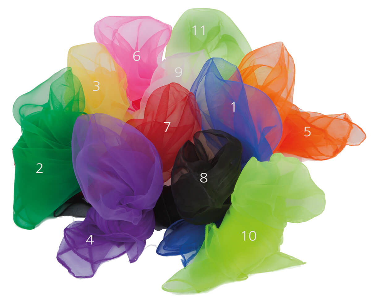 Jongliertücher-aus-Chiffon