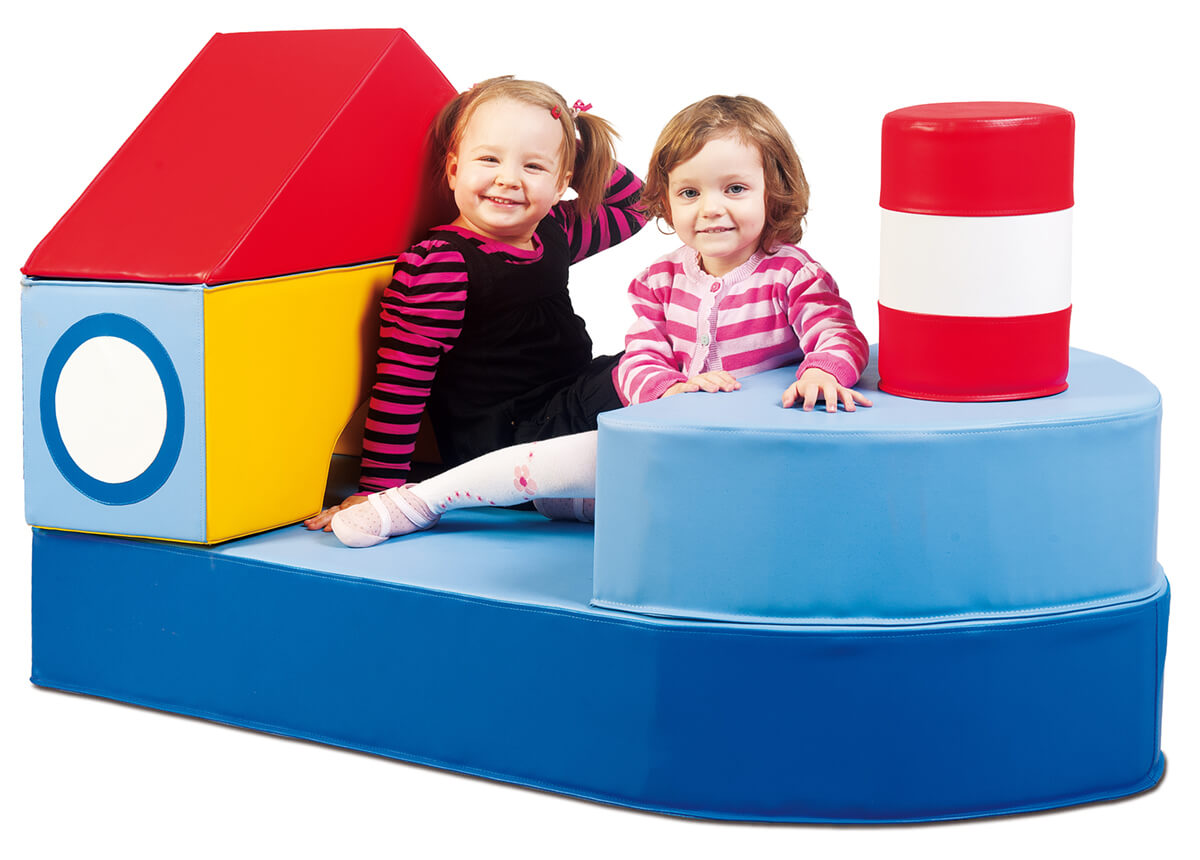 Schaumstoffbausteine-Set "Schiff"