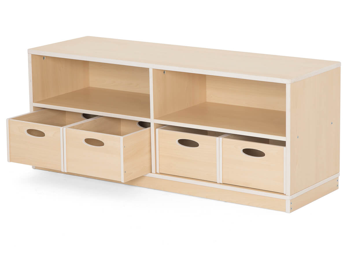 Doppel-Regalschrank-mit-4-passenden-Materialkeast