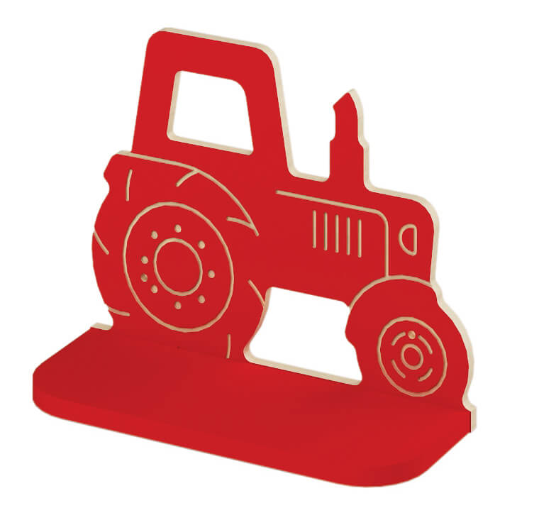 Wandregal "Traktor"
