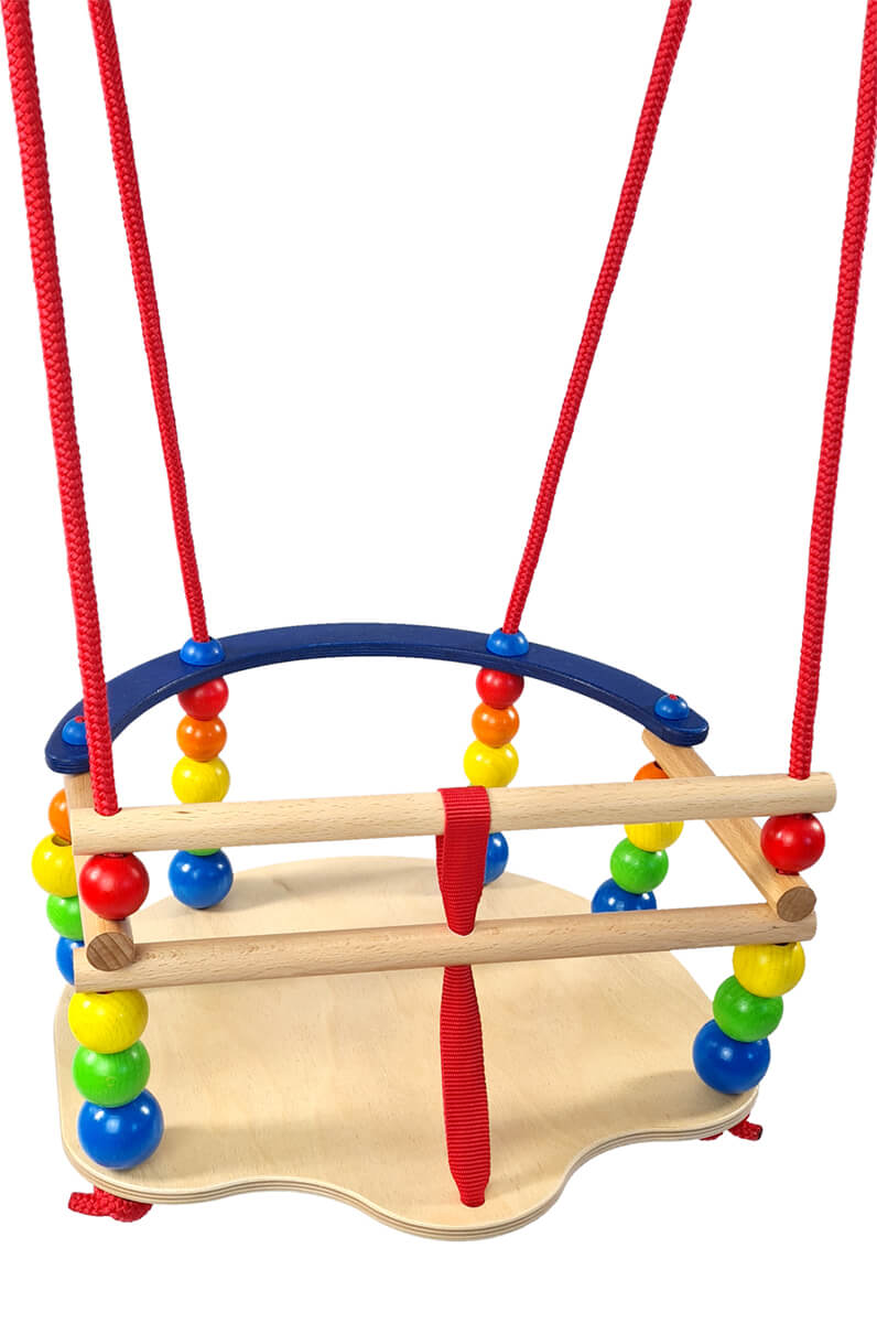 Babyschaukel aus Holz