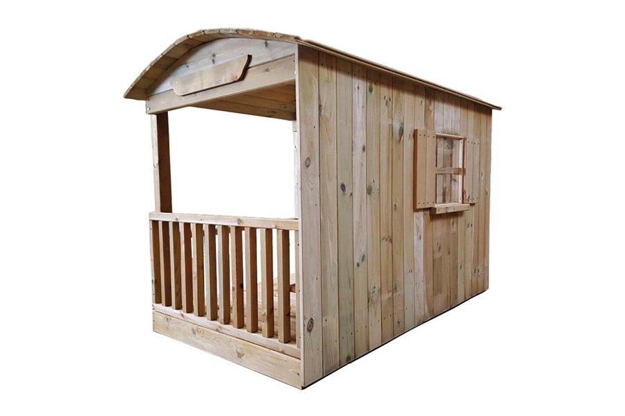 Outdoor-Spielhaus-Holz