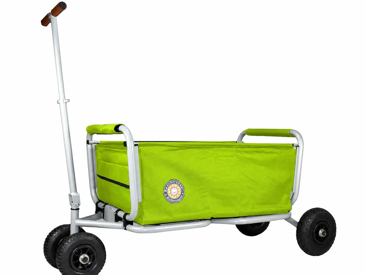 Beachtrekker-LiFe-faltbarer-Bollerwagen-gruen