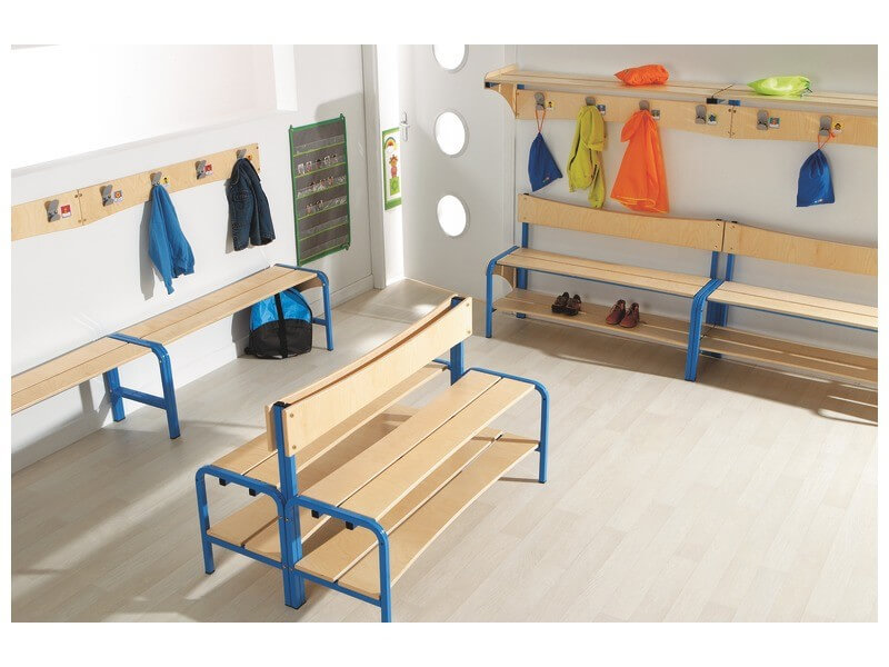Kindergartenmöbel-Garderobenleiste