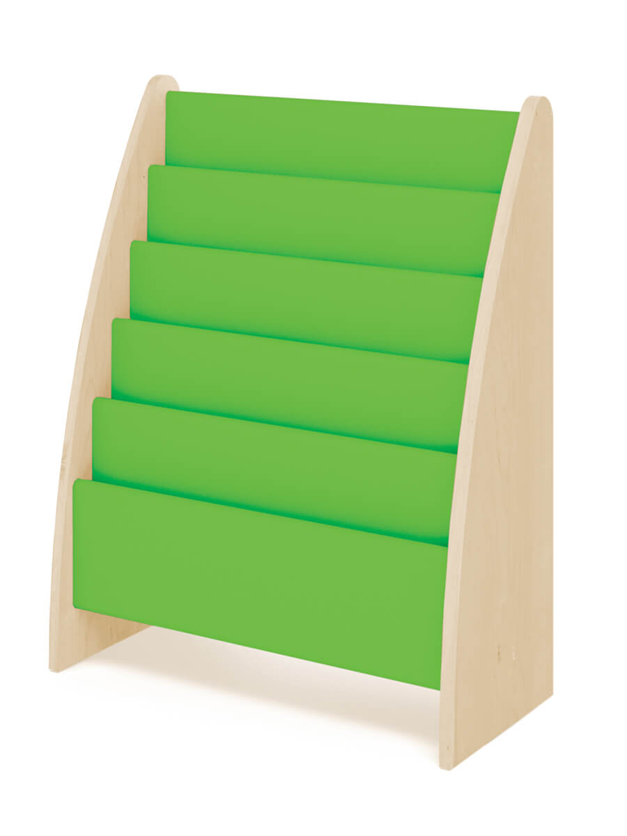 Bücherständer mit 5 Stofffächern
