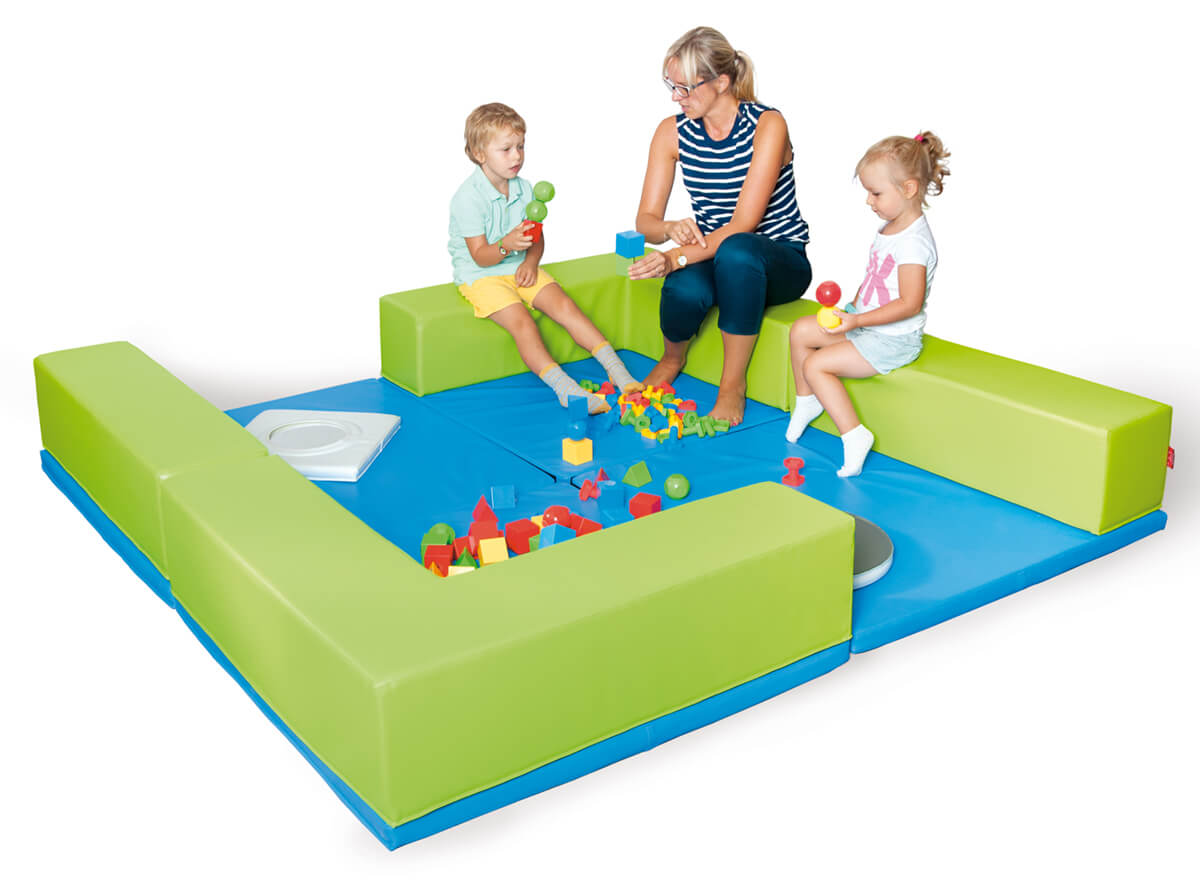 Spiel- und Sitzecke, 8-teilig