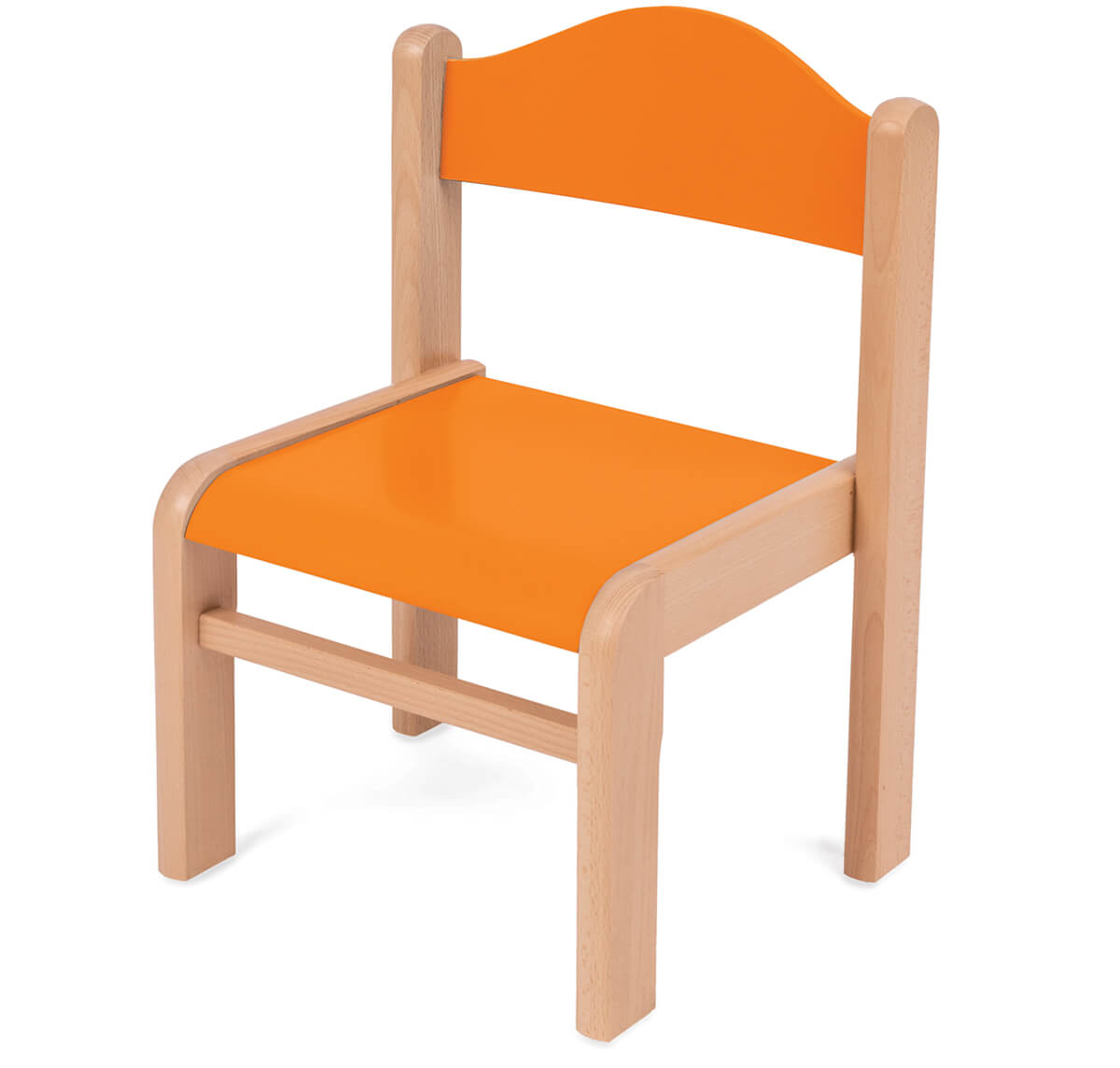 Kindergartenstühle aus Holz, 26 cm