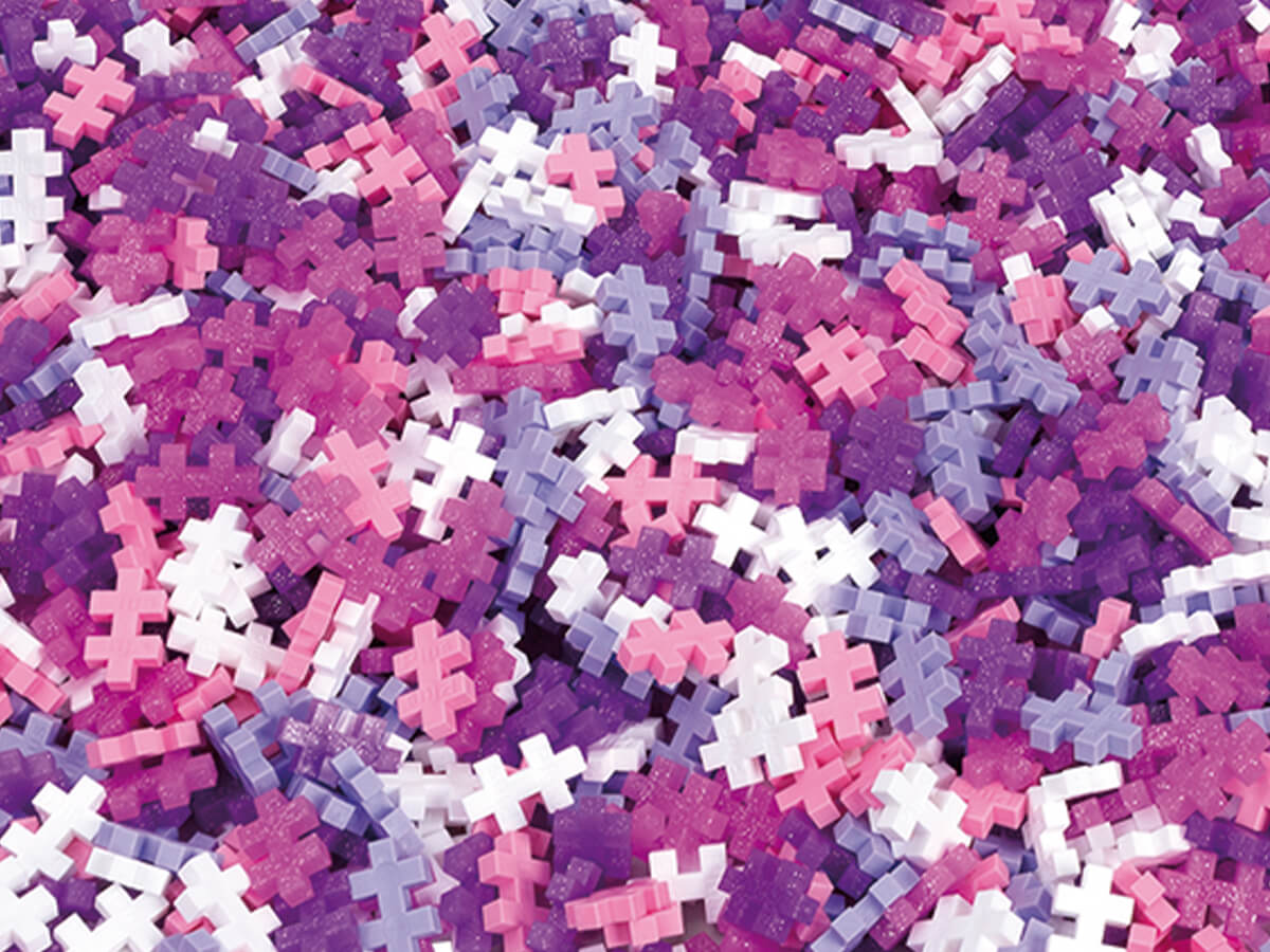 Plusplus mini 3600 Glittermix Detail