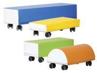 Rollbrett-mit-Polstersitz
