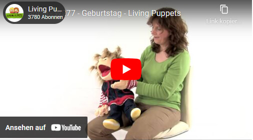 Living Puppets Handpuppe Ronja 65 cm