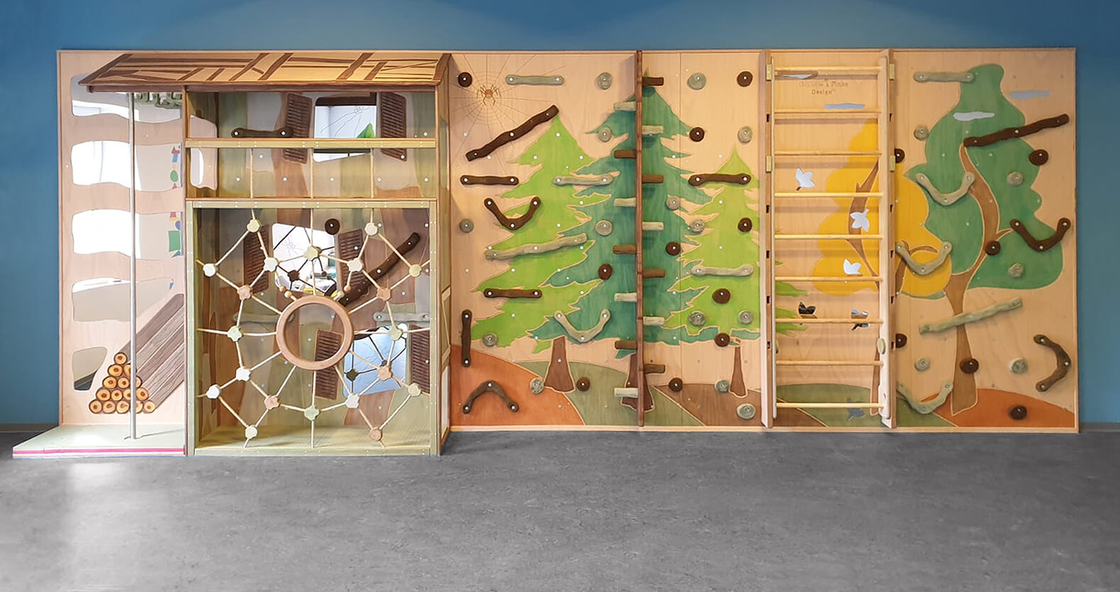 Kletterwand Kindergartenbedarf HAIDIG