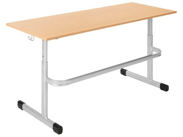 Zweier-Schülertisch, 130 x 50 cm