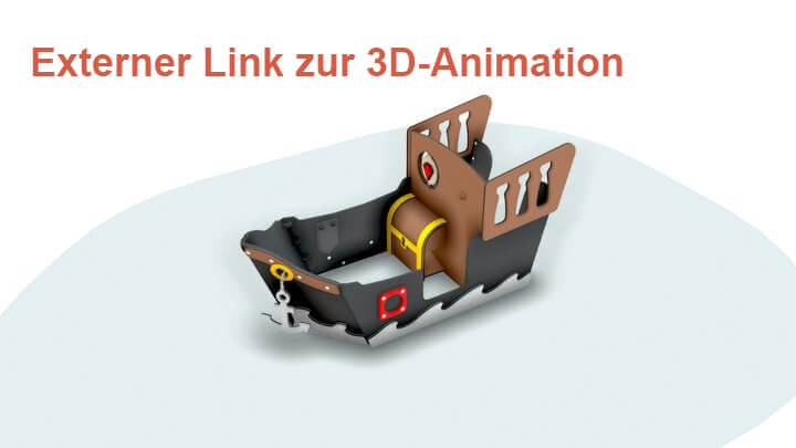 3D-Piratenschiff