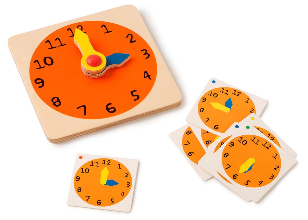 Lernspiel Uhrzeit | Kindergartenbedarf HAIDIG Online-Shop