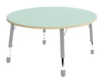 Runder, höhenverstellbarer Tisch Ø100cm