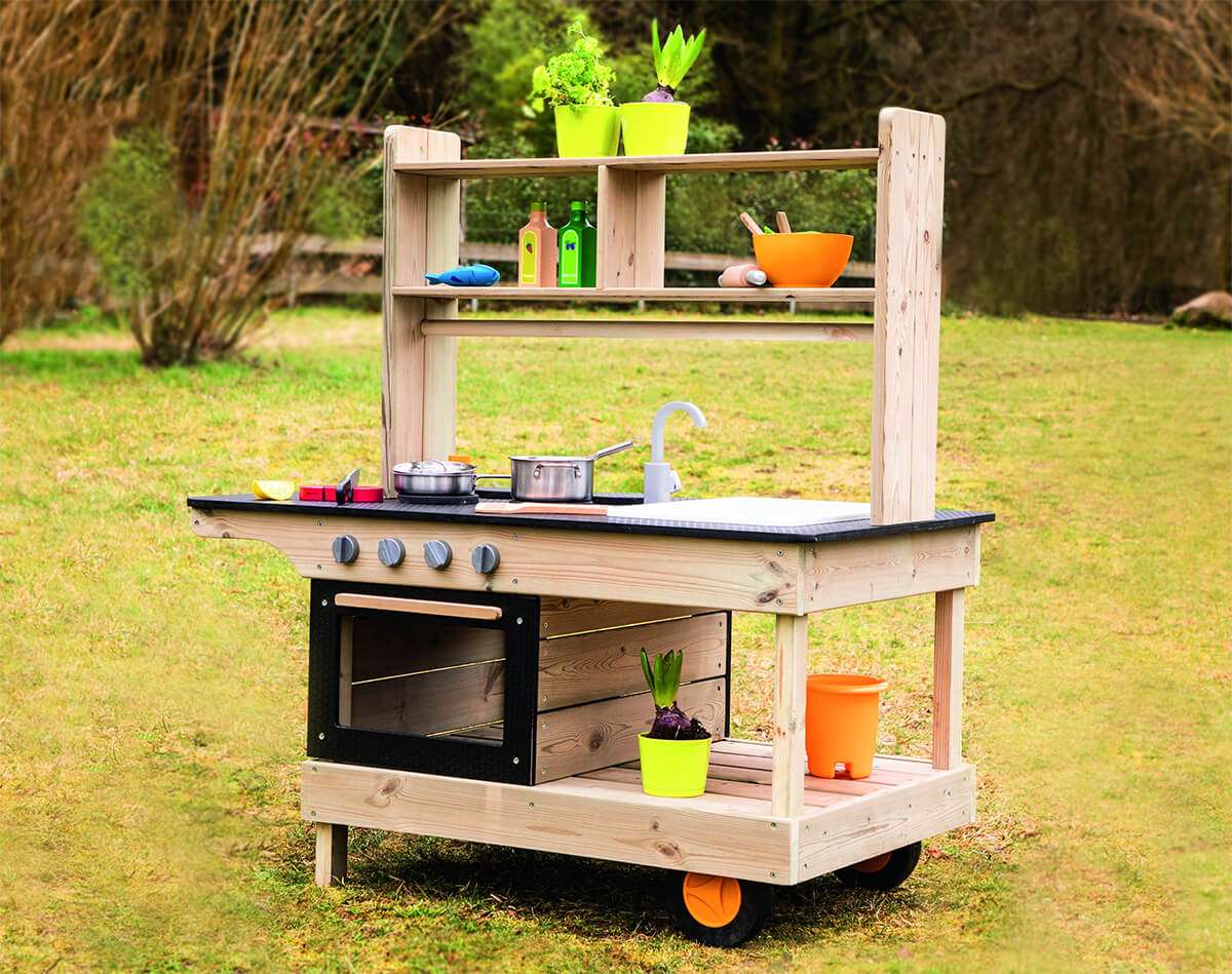 Matschküche mobil | Kindergartenbedarf HAIDIG Online-Shop