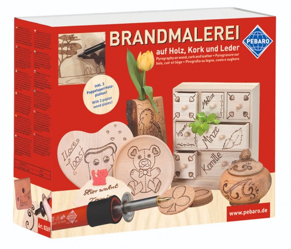 Brandmalerei-set