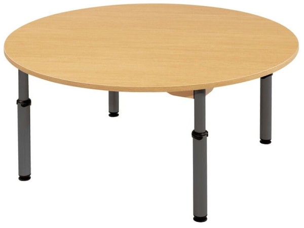 Höhenverstellbarer Tisch, Ø120 cm