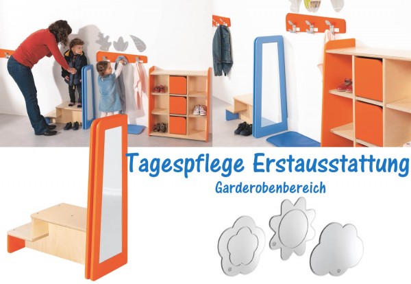 Tagespflege-garderobenbereich