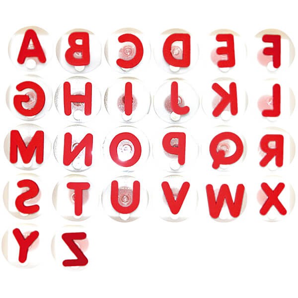 Riesenstempel "Buchstaben", 26-tlg. Set