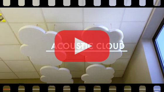 Schallabsorber für beste Akustik "Wolke"