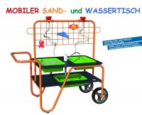 Mobiler-wassertisch-mit-Pumpe