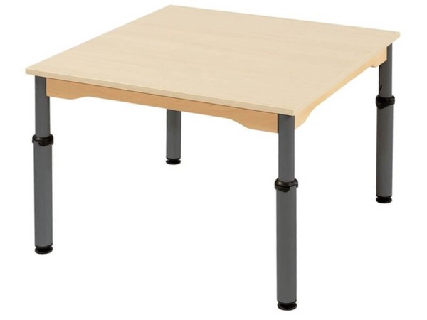 Höhenverstellbarer Tisch 80x80 cm
