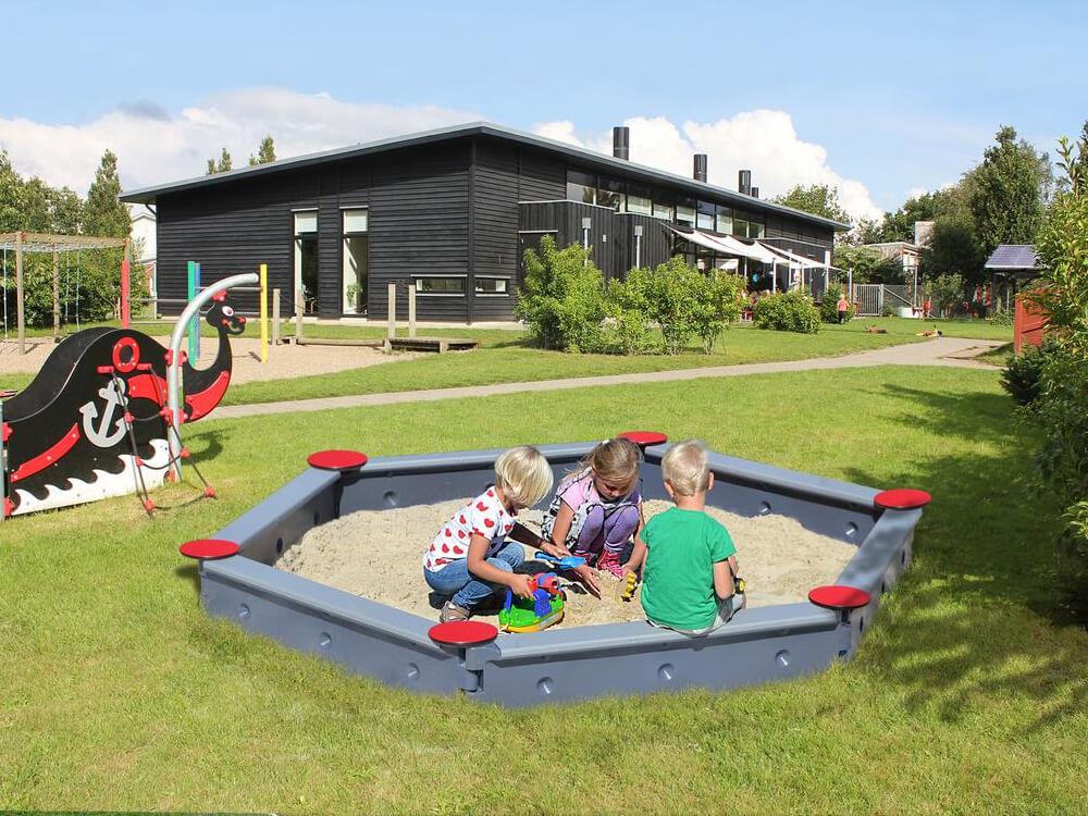 Sandkasten 6 Seiten | Kindergartenbedarf HAIDIG Online-Shop