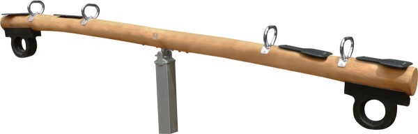 Spielplatz-Wippe aus Robinie, 4-Sitzer