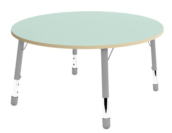 Runder, höhenverstellbarer Tisch Ø100cm