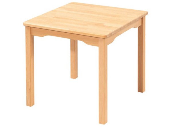 Rechteckiger Tisch aus Buche Massivholz