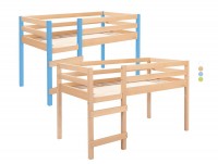 Hochbett aus Holz