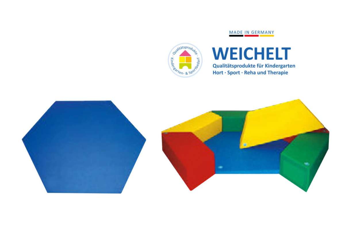 Bodenmatte Kunstlederbezug | Kindergartenbedarf HAIDIG Online-Shop