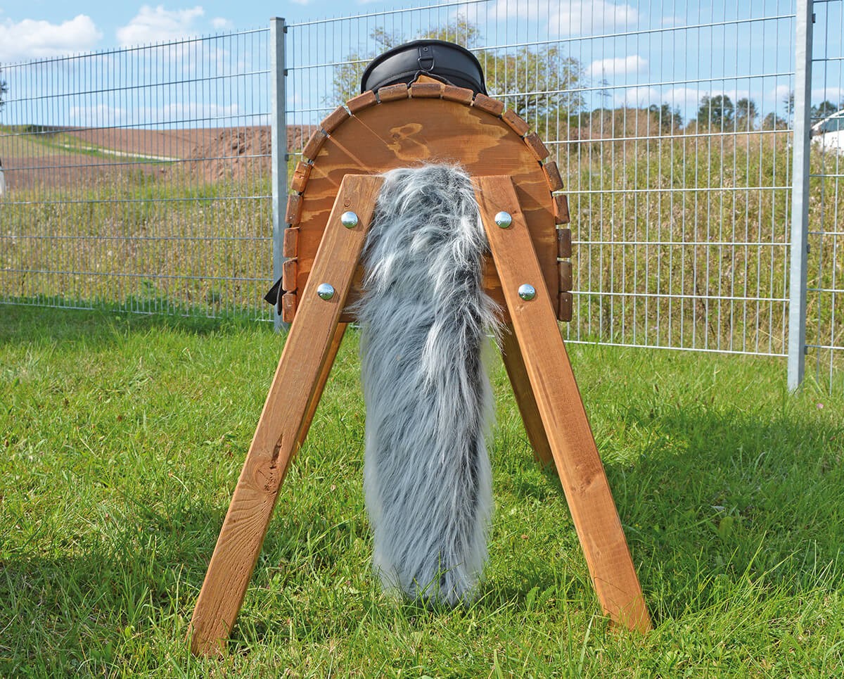 Holzpferd wetterfest | Kindergartenbedarf HAIDIG Online-Shop