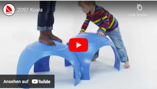 Spielgerät zum Schaukeln, Wippen und Drehen "Koala"