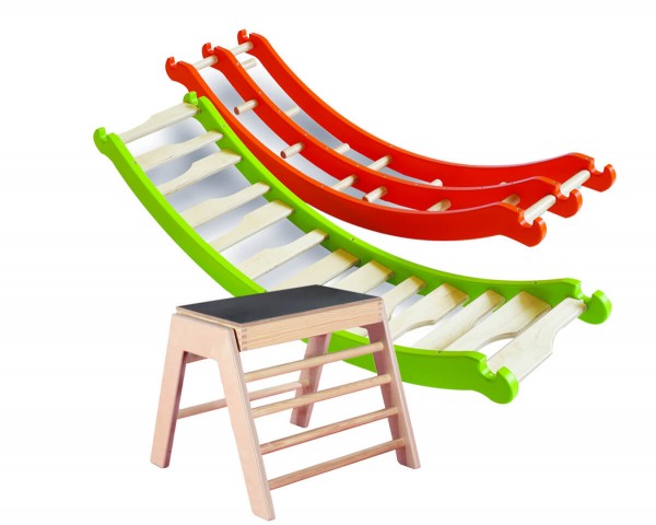 Trapezbock-Set 1 zum Klettern, Springen und Balancieren