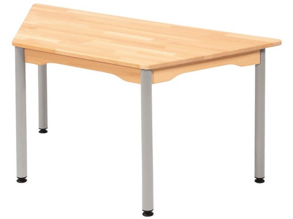 Trapeztisch aus Buchenholz 