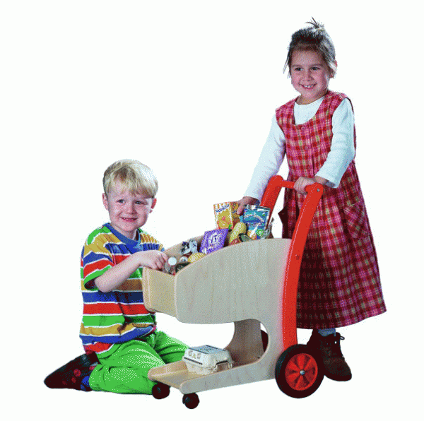 Einkaufswagen-aus-Holz