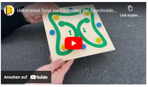 Geschicklichkeitsspiel "Kreiselrodeo"