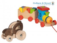 Zug-London-und-Traktor