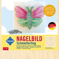 Nagelbild-Schmetterling